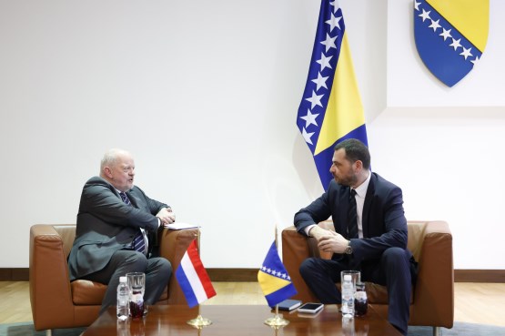 Посланик у Представничком дому Саша Магазиновић одржао састанак са амбасадором Краљевине Холандије у БиХ